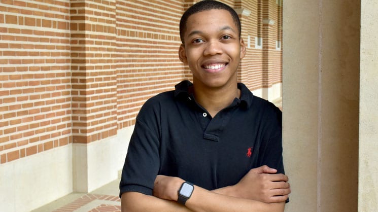 Alvin Magee, CS junior at Rice University